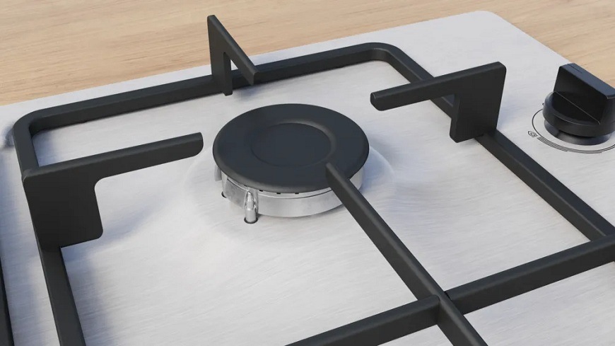 Plynová varná platňa Bosch Serie 2 PBH6B5K60 sivá Plynová varná doska Bosch PBH6B5K60 varný horák