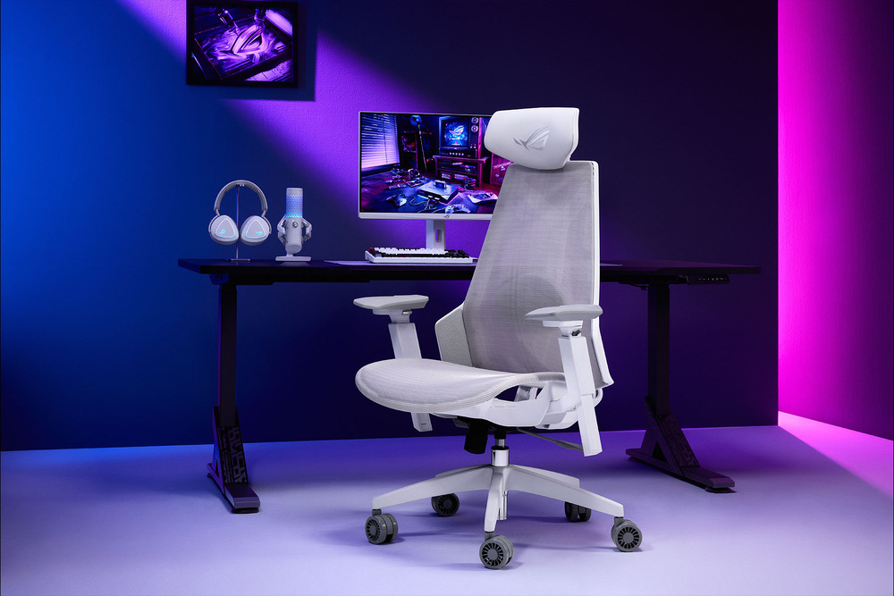 Herná stolička Asus ROG Destrier Core biela Herná stolička Asus ROG Destrier Core biela