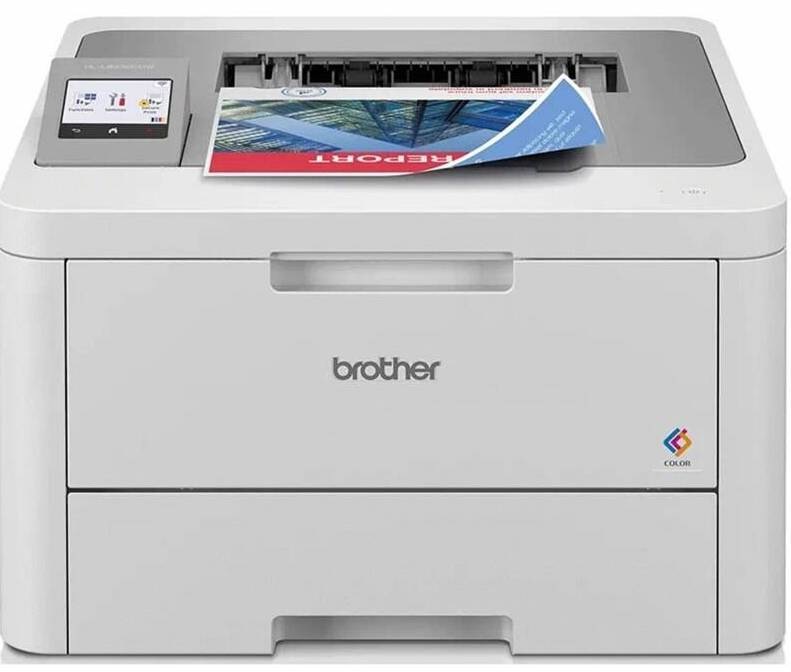 Brother HL-L8230CDW farebná laserová tlačiareň A4 v bielej farbe s dotykovým displejom a duplexnou tlačou