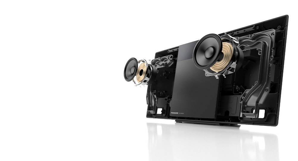 Mikro HiFi systém Panasonic SC-HC412EG-K čierny
