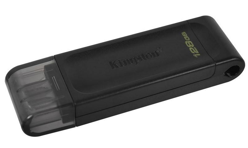 USB flashdisk Kingston DataTraveler 70 256GB, USB-C čierny