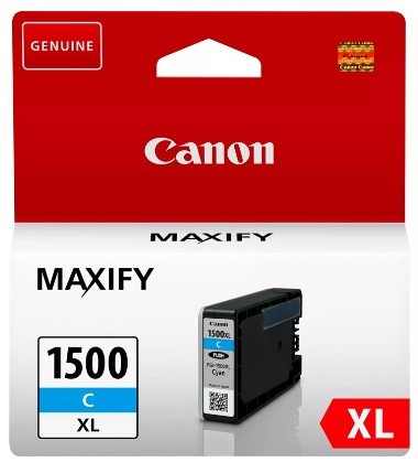 Cartridge Canon PGI-1500XL, 935 strán azúrová farba