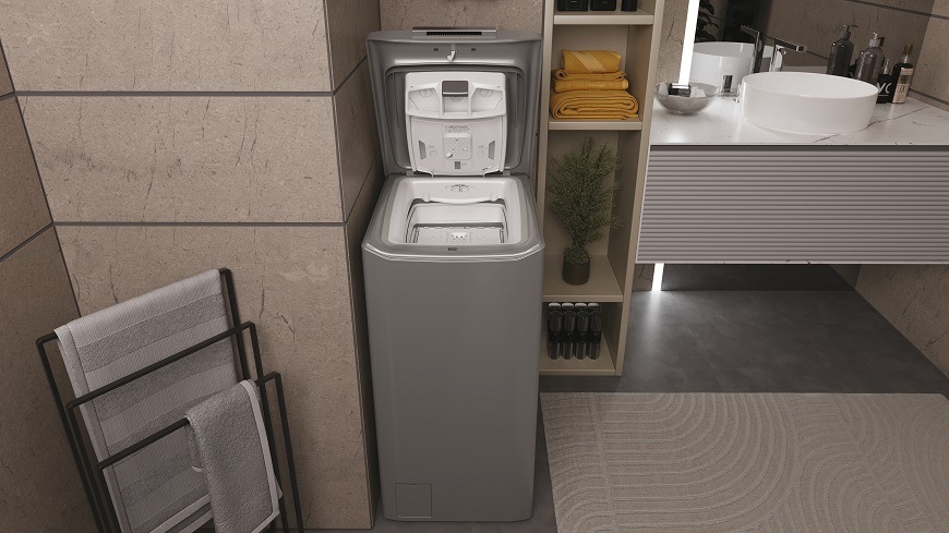 Práčka Haier THASN276TMR5-S antracitová farba