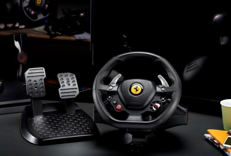 Volant Thrustmaster T80 Ferrari 488 GTB Edition pre PS5, PS4 a PC „“