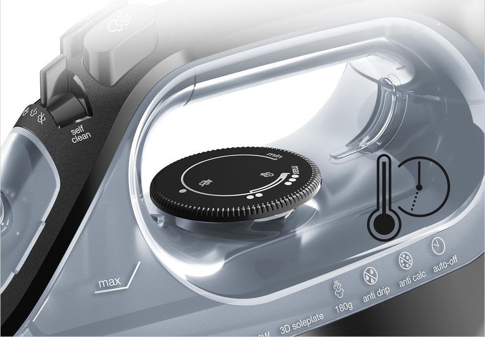 Žehlička Braun TexStyle 3 SI3055BK čierna Žehlička Braun TexStyle 3 SI3055BK čierna