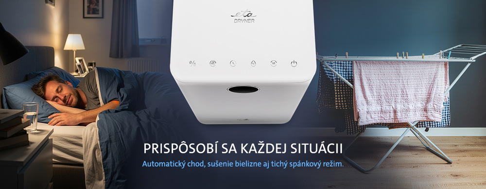 Odvlhčovač ETA Dryner 3630 90000 biely Odvlhčovač ETA Dryner 3630 90000 biely