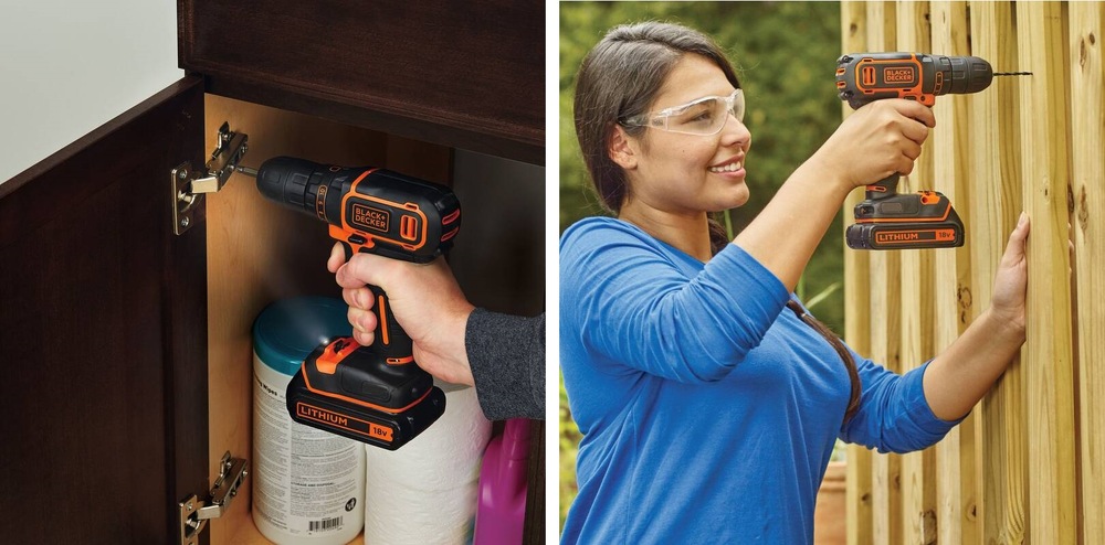 Vŕtací skrutkovač Black-Decker BDCDC18-QW (s batériou) Aku vrtačka Black-Decker BDCDC18-QW