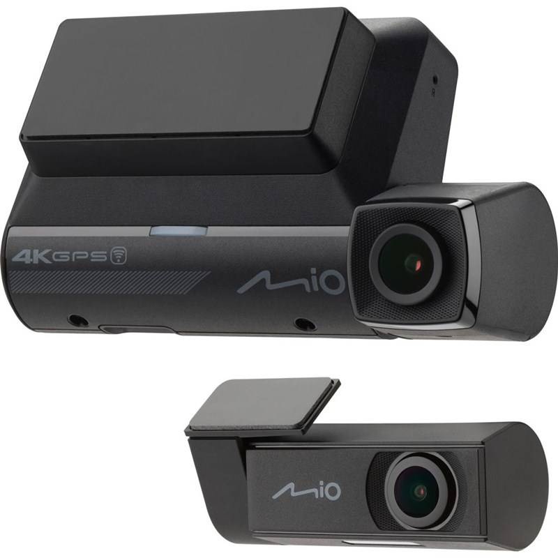 Autokamera Mio MiVue 955W Dual 4K GPS (s 2.5K zadnou kamerou) čierna