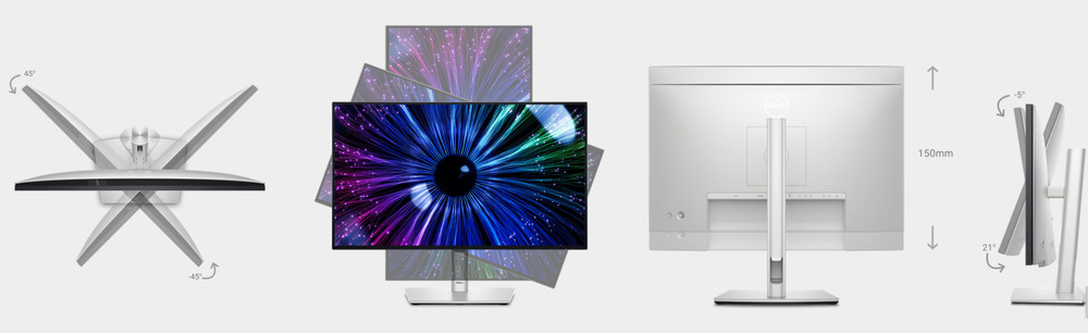 Monitor Dell UltraSharp U2424H strieborný Monitor Dell UltraSharp U2424H strieborný