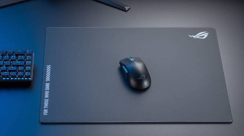 Podložka pod myš Asus ROG Moonstone ACE (veľ. L) 50 × 40 cm čierna Podložka pod myš Asus ROG Moonstone ACE (veľ. L) 50 × 40 cm čierna
