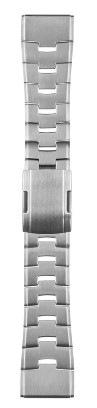 Remienok CUBE 1 Titánový pre Garmin QuickFit 26mm strieborný
