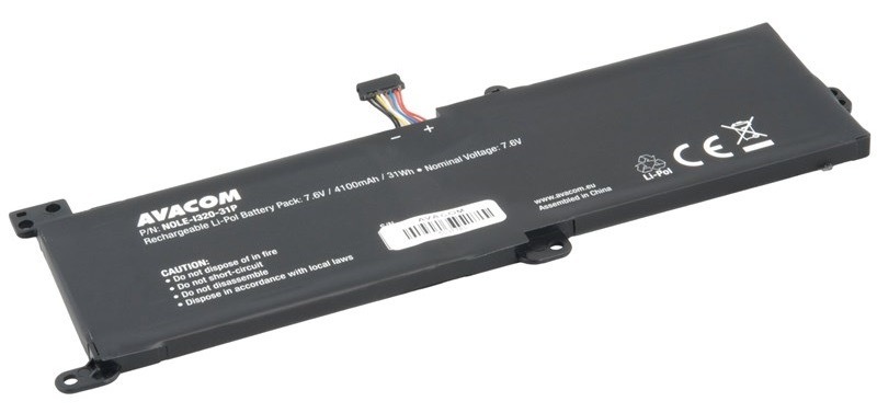 Batéria Avacom Lenovo IdeaPad 320 Li-Pol 7,6V 4100mAh 31Wh