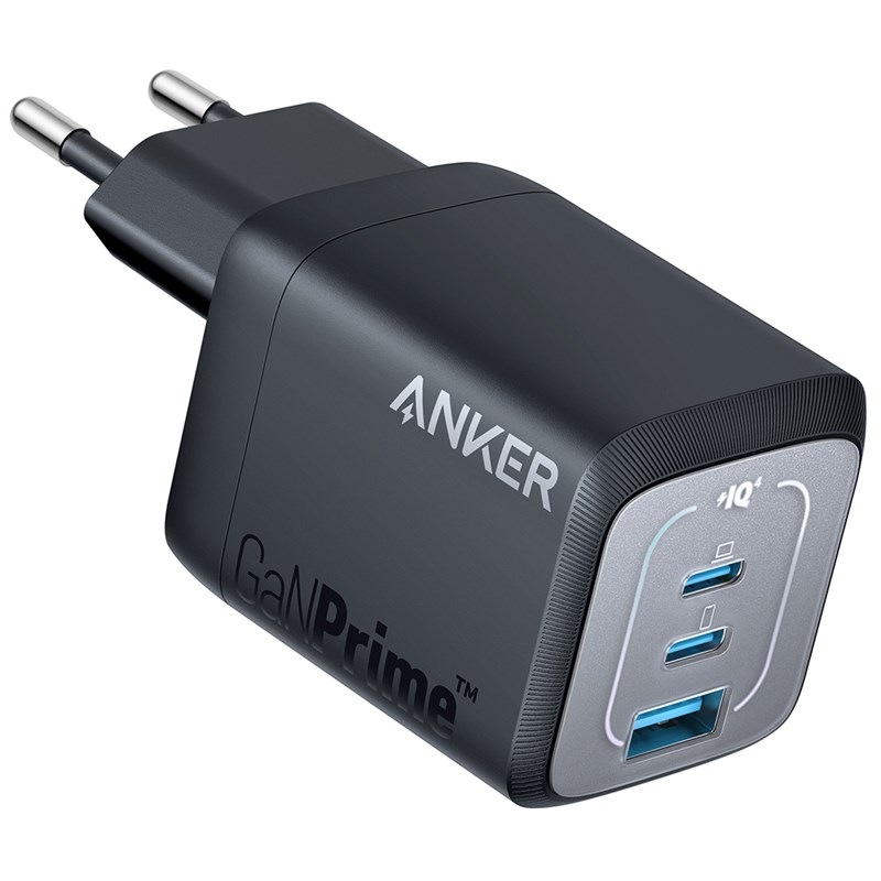 Nabíjačka do siete Anker 2x USB-C, 1x USB-A, 67 W, GaN čierna