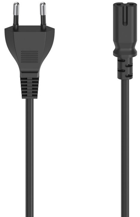 Kabel Hama napájecí, 1,5m - černý