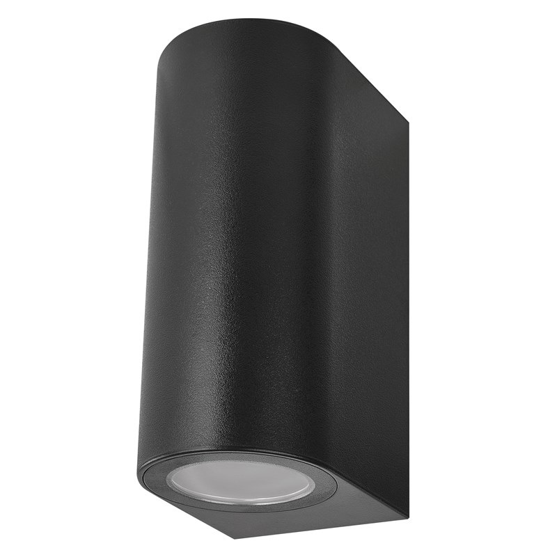 Nástenné svietidlo EMOS Oculus ZGF020P, zahradní, GU10, IP44, MAX 35W čierne
