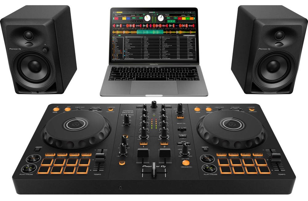 Mixážny pult Pioneer DJ DDJ-FLX4 Mixážny pult Pioneer - funkcia Smart Fader dokáže automaticky upravovať vybrané parametre