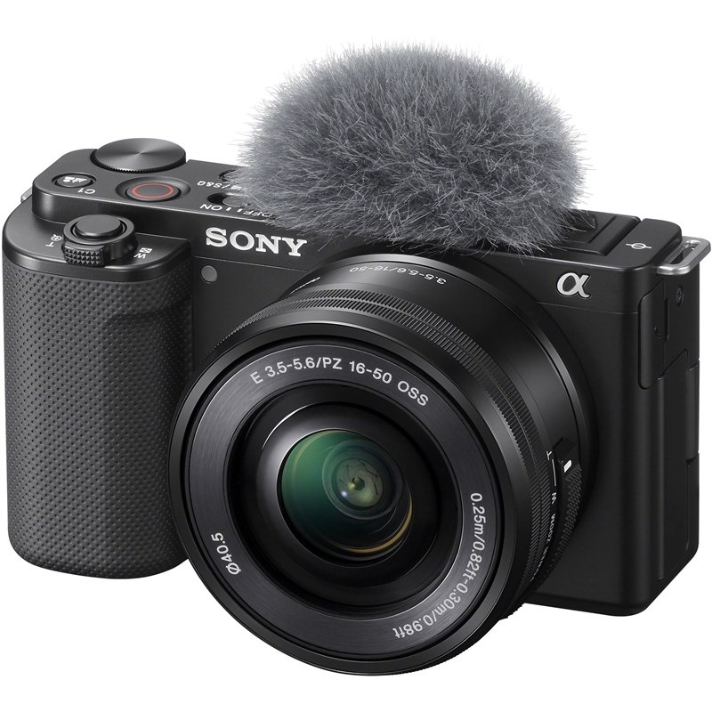 Digitálny fotoaparát Sony ZV-E10, telo čierny