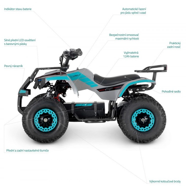 Štvorkolka LAMAX eTiger ATV50S Štvorkolka LAMAX eTiger ATV50S