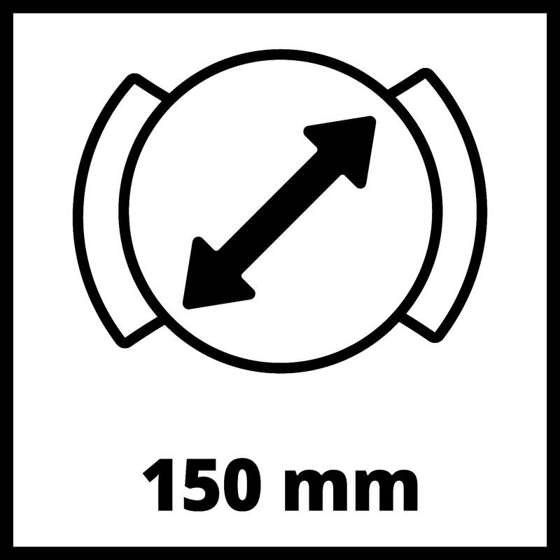Súprava kotúčov Einhell 150 mm 2093246 (9 ks) Súprava kotúčov Einhell 150 mm, 9 ks