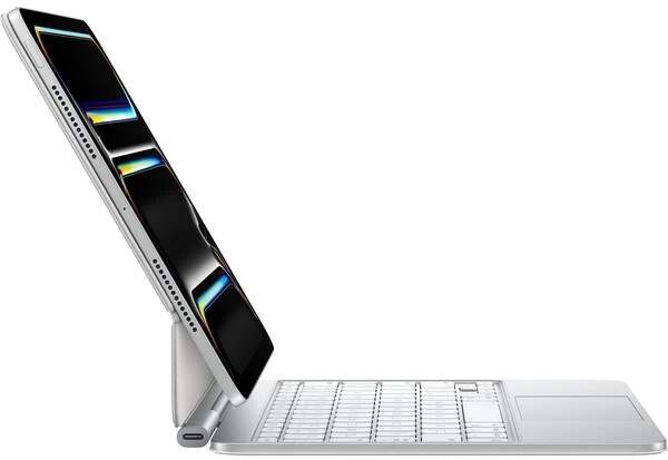 Puzdro s klávesnicou na tablet Apple Magic Keyboard pre iPad Pro 11" M5 - IE biele Puzdro s klávesnicou na tablet Apple Magic Keyboard pre iPad Pro 11" M5 - IE biele