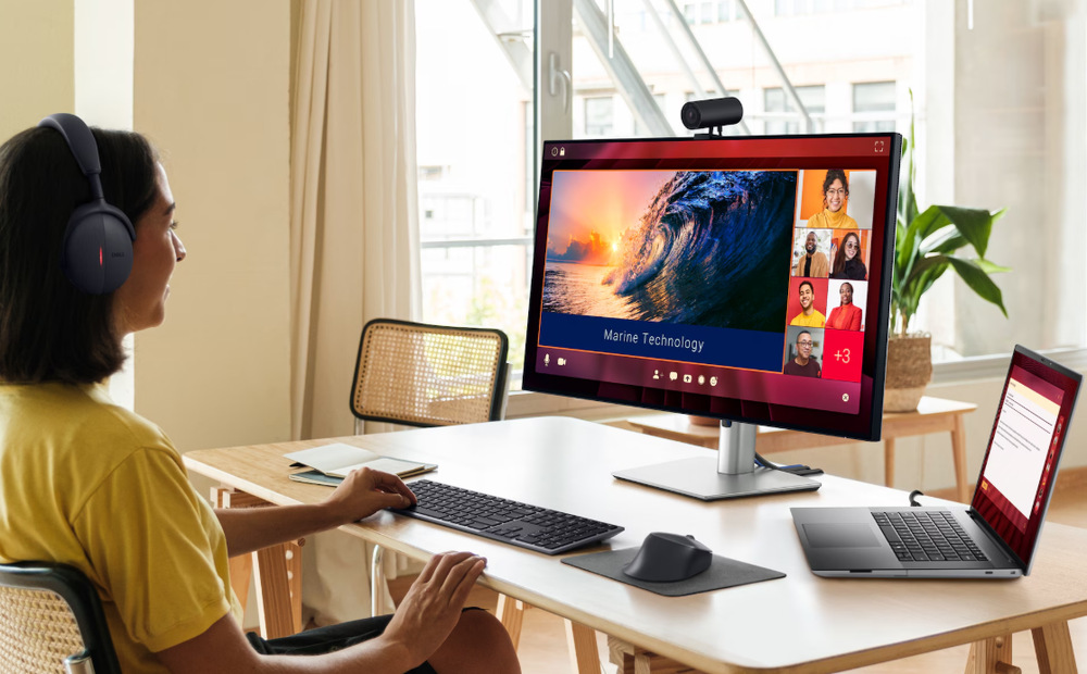 Monitor Dell UltraSharp U2725QE strieborný