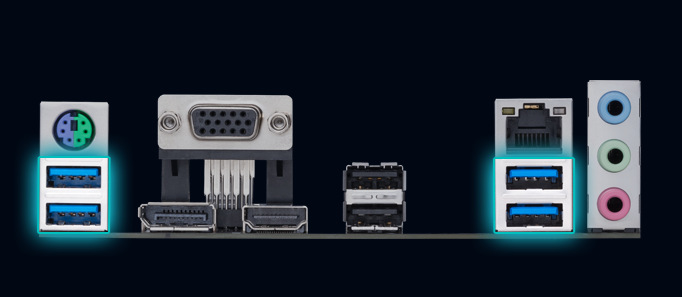 Základná doska Asus PRIME A520M-A II/CSM Na doske Asus PRIME A520M-A II/CSM nájdete aj USB 3.2 Gen 2 Type-A