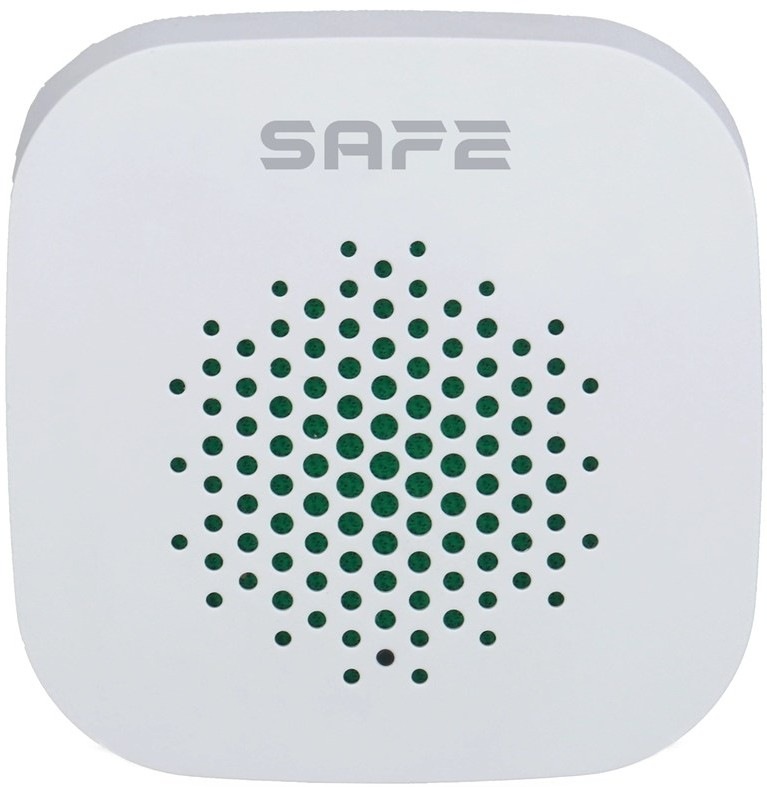 Siréna Safe Indoor Siren s dosahom až 1 000 metrov v otvorenom priestore