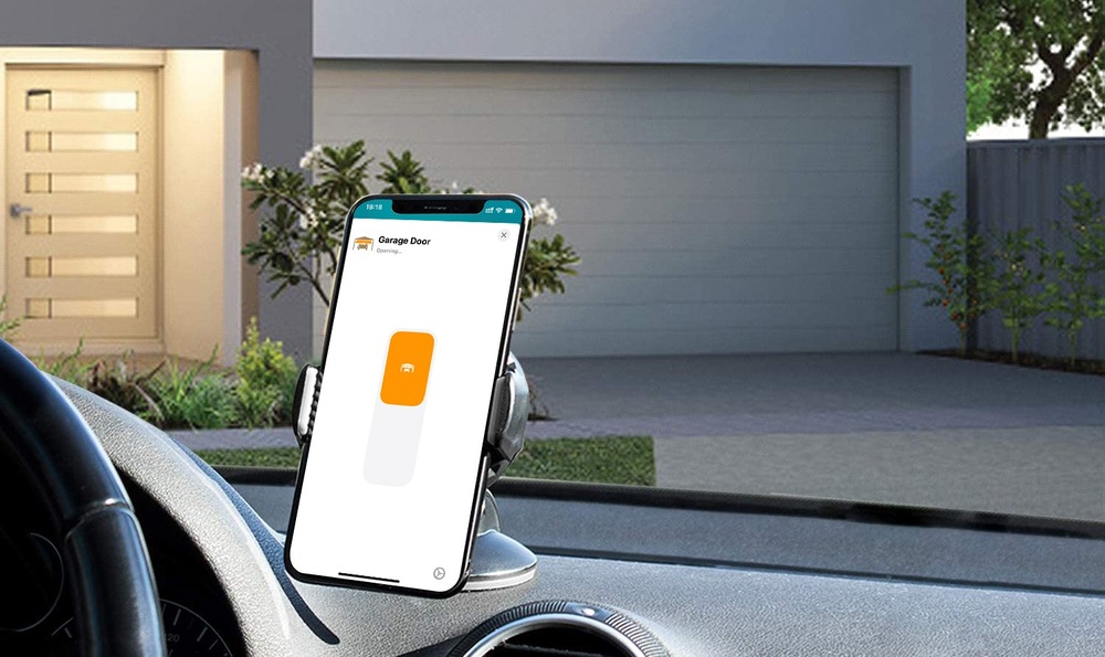 Ovládač Meross pre garážové brány, Smart Wi-Fi, podpora až 3 garážových brán čierny Ovládač Meross pre garážové brány, Smart Wi-Fi, podpora až 3 garážových brán - čierny