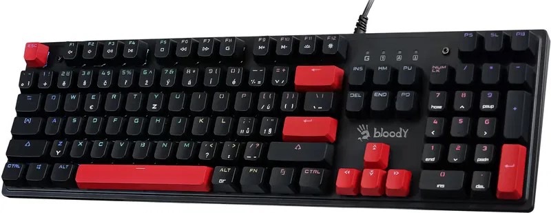 Klávesnica A4Tech Bloody S510R čierna