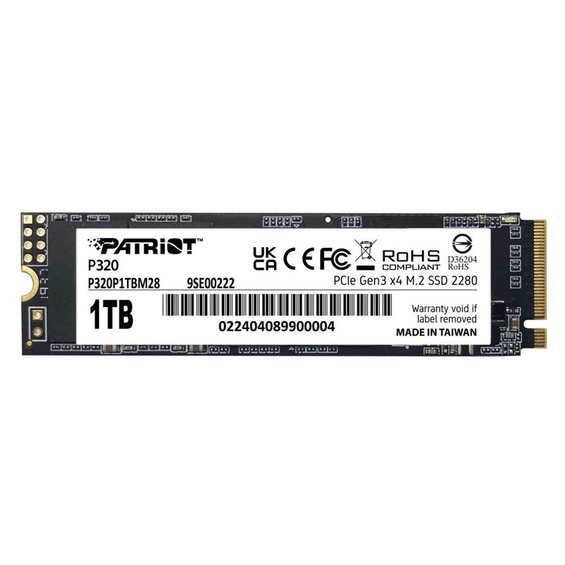 SSD Patriot P320 1TB NVMe