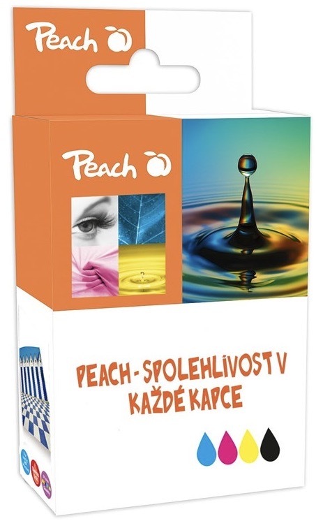 Atramentová náplň Peach pre tlačiarne Brother, žltá farba