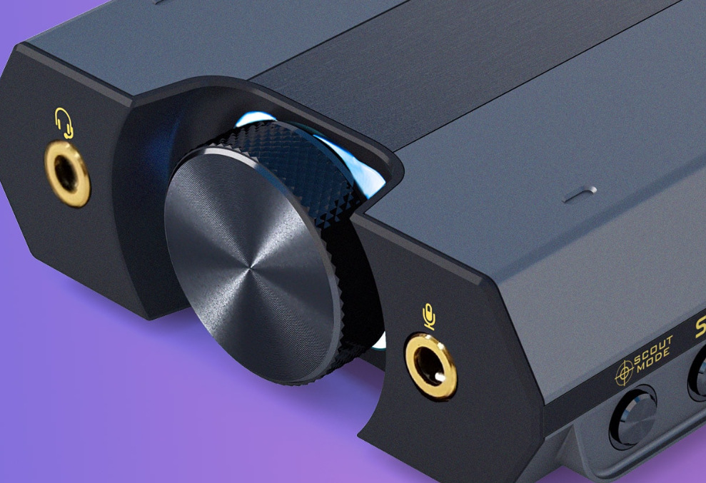 Zvuková karta Creative Sound Card Sound Blaster X G6 Creative Sound Card Sound Blaster X G6 ponúka aj praktické ovládanie