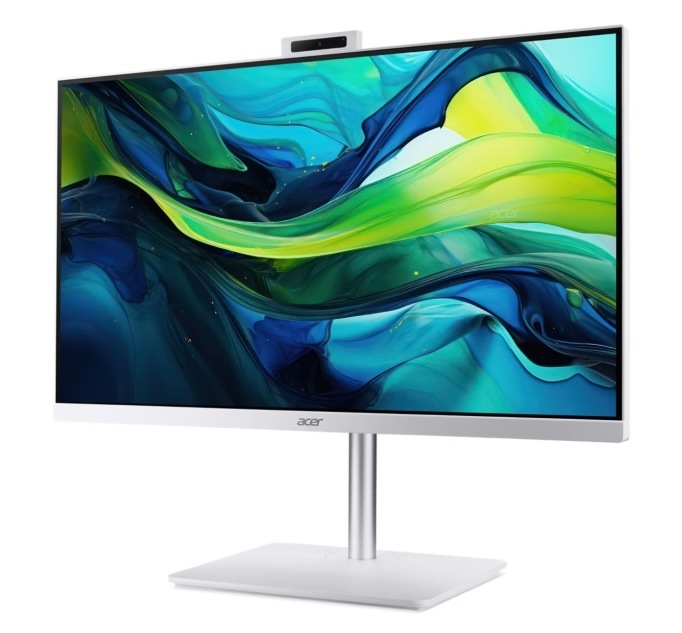PC all in-one Acer Aspire C27A-GRPL biely Na displej počítača All In One Acer Aspire je radosť pozerať. Získa si vás predovšetkým svojimi tenkými rámčekmi pre zobrazenie od kraja ku kraju