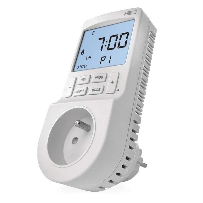Termostat EMOS GoSmart 2v1 s Wi-Fi - biela farba