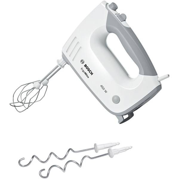 Ručný šľahač Bosch MFQ36400 sivý/biely