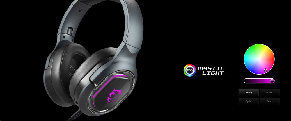 Headset MSI Immerse GH50 čierny Headset MSI Immerse GH50 čierny
