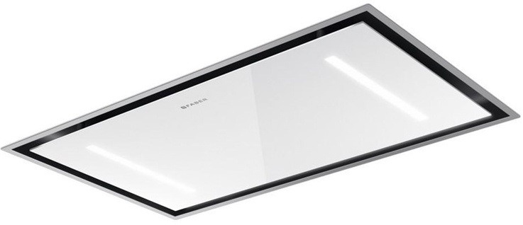 Odsávač pár Faber HEAVEN DUAL LIGHT G/WH FLAT KL A120 nerez