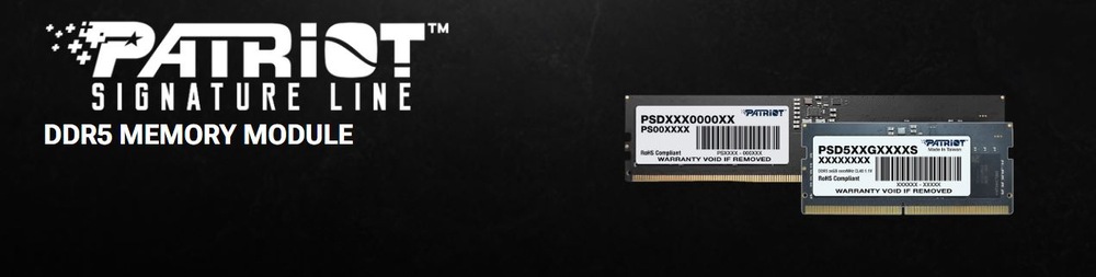 SO-DIMM Patriot Signature Line DDR5