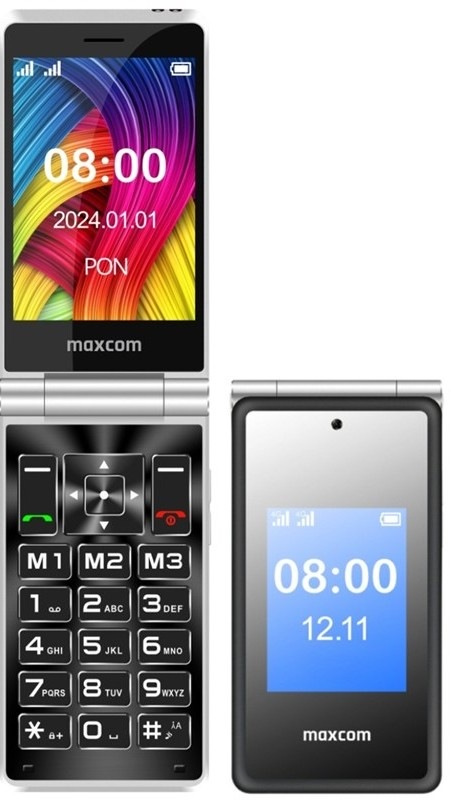 Mobilný telefón MaxCom MM835 SK L SE ponúkne FM rádio, hands-free režim, fotoaparát 0,3 Mpx
