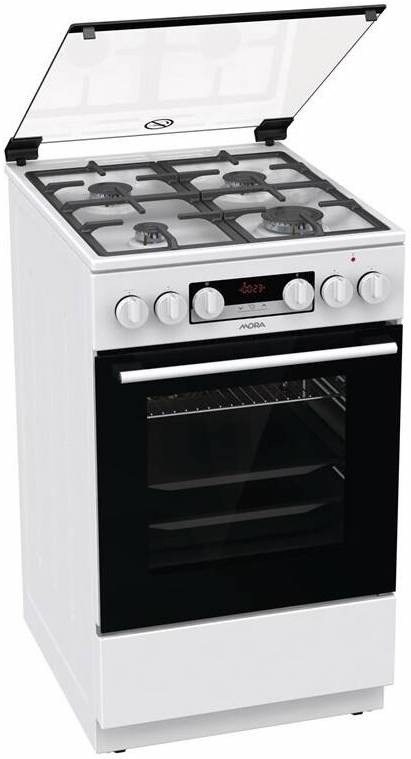 Kombinovaný sporák Mora K 8668 BW biely