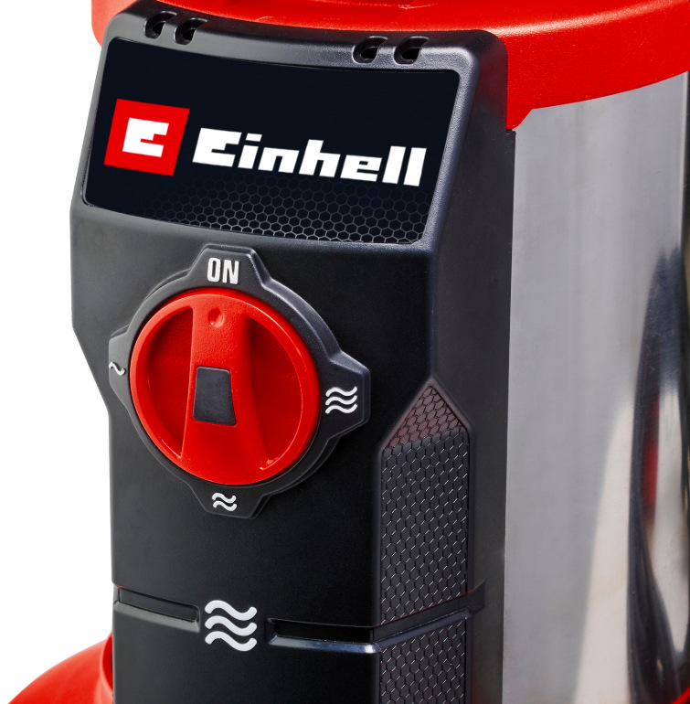 Čerpadlo kalové Einhell Expert GE-DP 7935 N-A LL ECO, 4171465 Detail otočného ovládača kalového čerpadla Einhell na nastavenie režimu čerpania