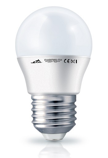 LED žiarovka ETA EKO LEDka mini globe 7W, E27, teplá biela Žiarovka ETAG45W7WW01