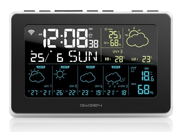 Meteorologická stanica GoGEN ME 3565 SMART čierna/strieborná Meteorologická stanica GoGEN ME 3565 SMART čierna/strieborná