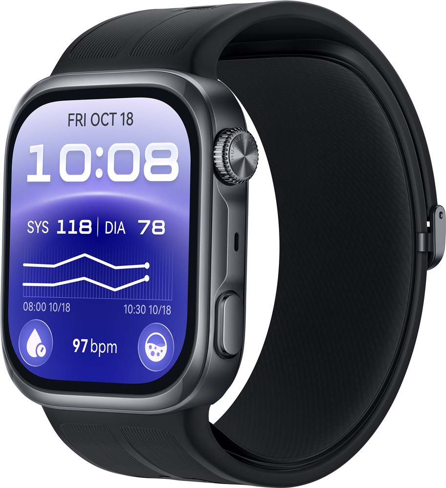 Inteligentné hodinky HUAWEI WATCH D3 Black, čierna farba