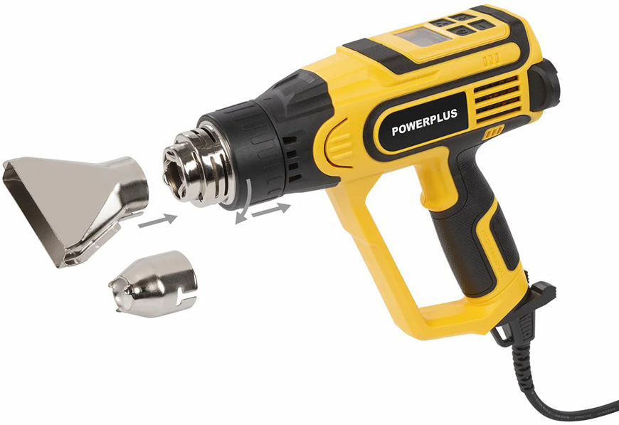 Teplovzdušná pištoľ POWERPLUS POWX1026