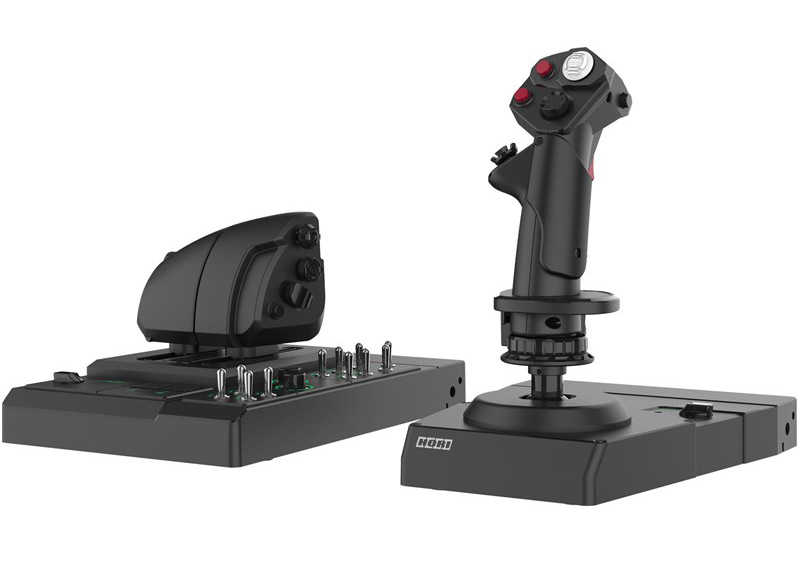 HORI PC HOTAS Flight Control System & Mount