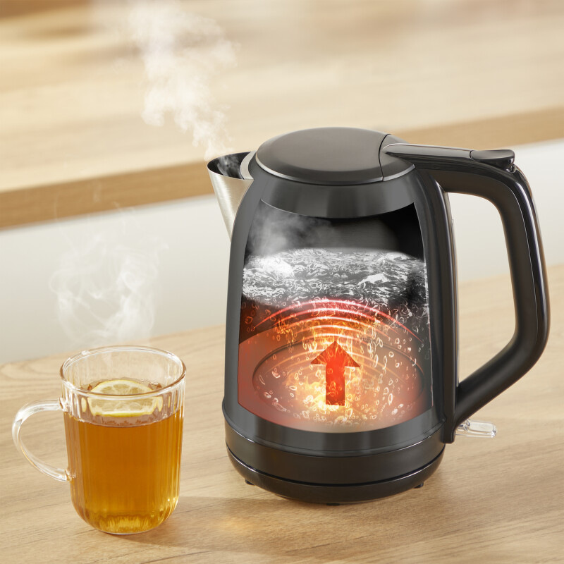 Rýchlovarná kanvica Tefal KO5S08E0 Subito čierna Rýchlovarná kanvica Tefal KO5S08E0 Subito čierna