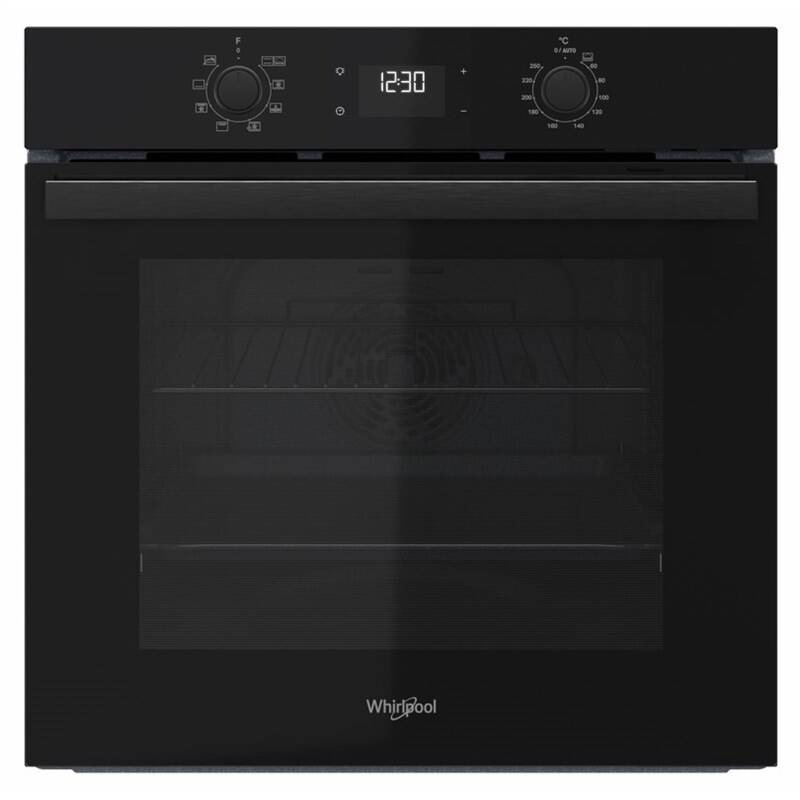Teplovzdušná vstavaná rúra Whirlpool OMR55CU1B, čierna