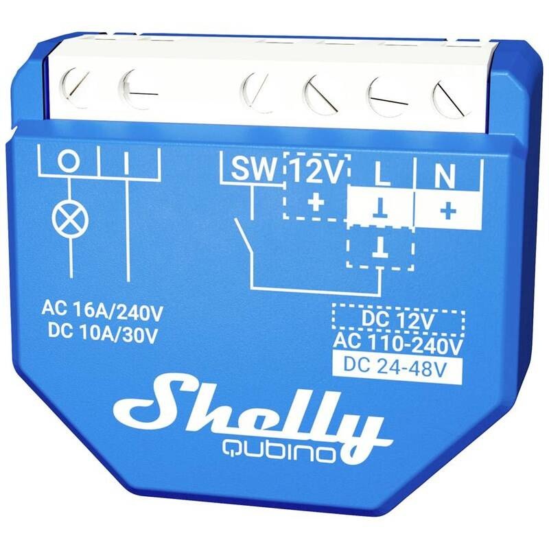 Modul Shelly Wave 1, spínací modul, Z-Wave