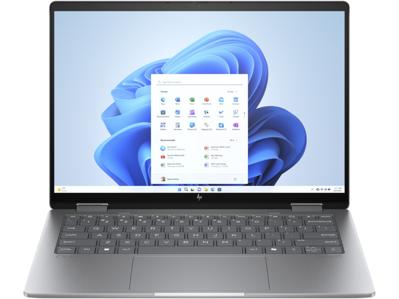 Notebook HP Envy x360 2-in-1 14-fa0800nc sivý